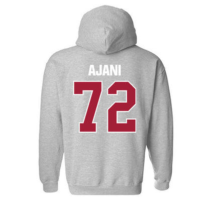 Indiana - NCAA Football : Adedamola Ajani - Classic Shersey Hooded Sweatshirt-1