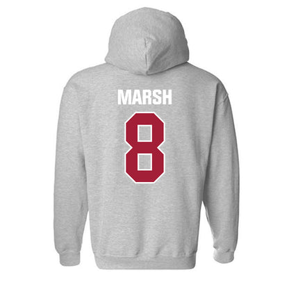 Indiana - NCAA Football : Nick Marsh - Classic Shersey Hooded Sweatshirt-1