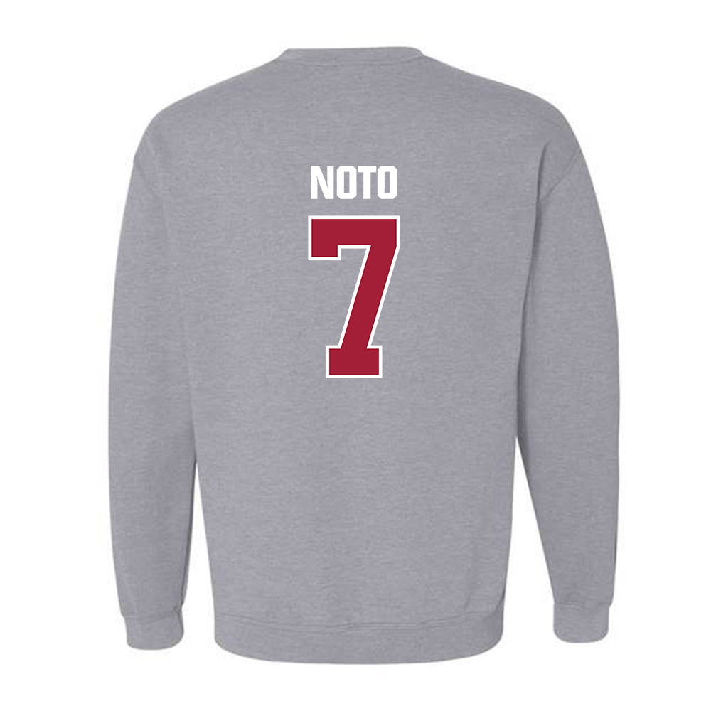 Indiana - NCAA Baseball : Mateo Noto - Classic Shersey Crewneck Sweatshirt-1