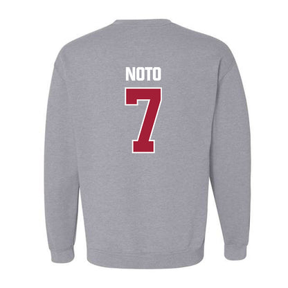Indiana - NCAA Baseball : Mateo Noto - Classic Shersey Crewneck Sweatshirt-1
