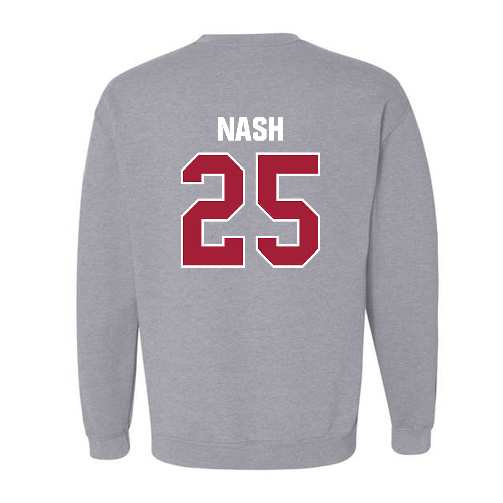 Indiana - NCAA Softball : Nevaeh Nash - Classic Shersey Crewneck Sweatshirt-1