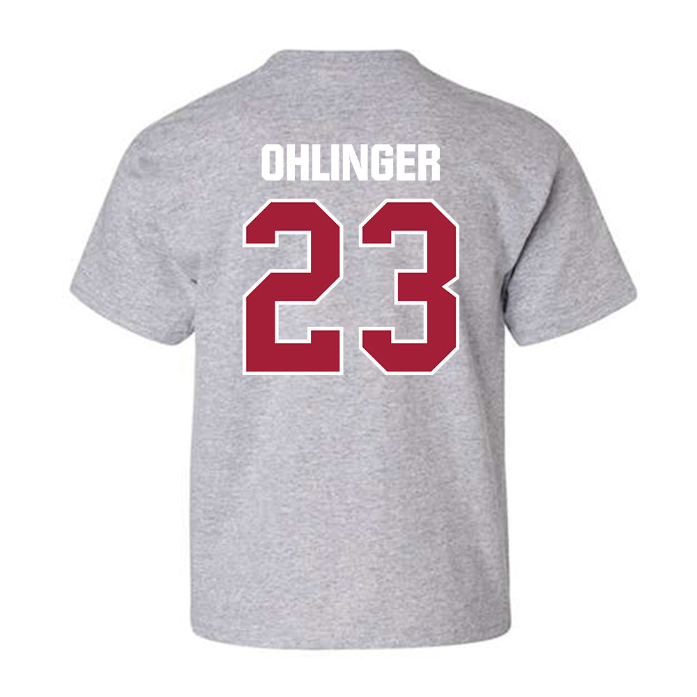 Indiana - NCAA Football : Henry Ohlinger - Classic Shersey Youth T-Shirt-1