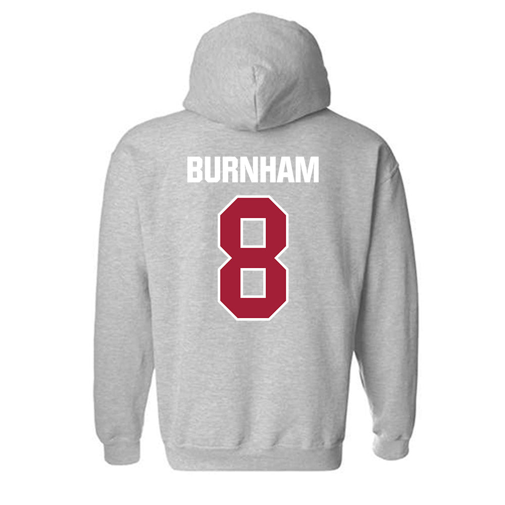 Indiana - NCAA Football : Joshua Burnham - Classic Shersey Hooded Sweatshirt-1