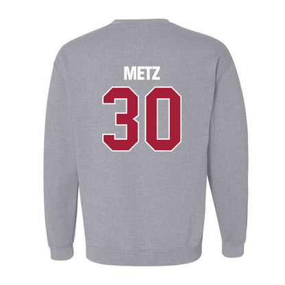 Indiana - NCAA Baseball : Blane Metz - Classic Shersey Crewneck Sweatshirt-1