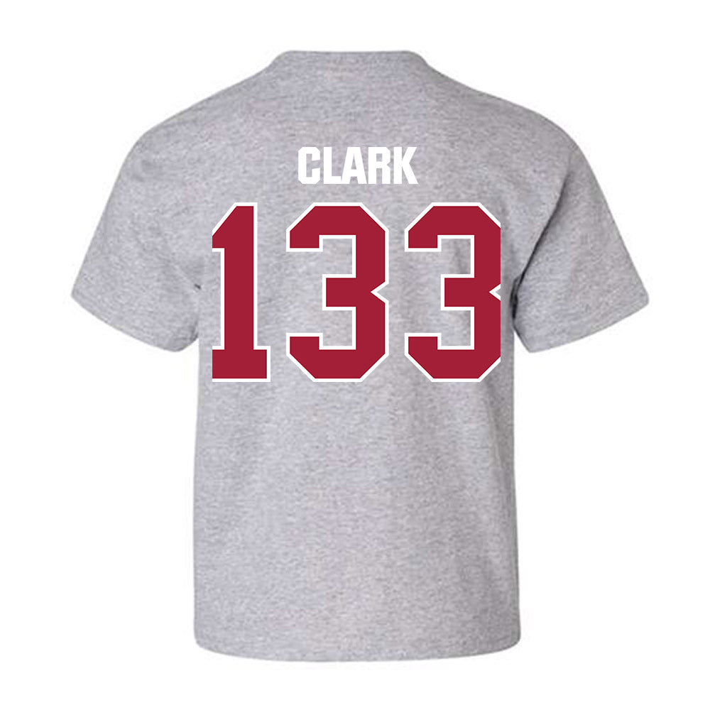 Indiana - NCAA Wrestling : Marlo Clark - Classic Shersey Youth T-Shirt-1