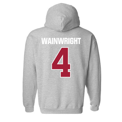 Indiana - NCAA Softball : Madison Wainwright - Classic Shersey Hooded Sweatshirt-1