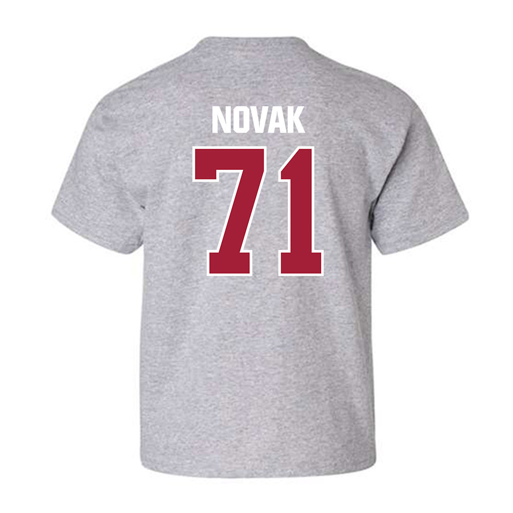 Indiana - NCAA Football : Benjamin Novak - Classic Shersey Youth T-Shirt-1