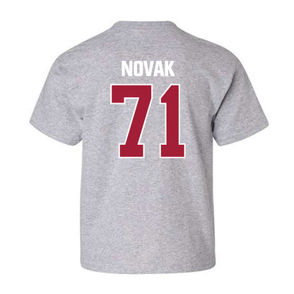 Indiana - NCAA Football : Benjamin Novak - Classic Shersey Youth T-Shirt-1
