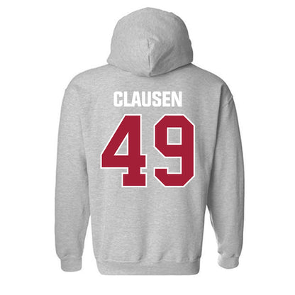 Indiana - NCAA Football : Drew Clausen - Classic Shersey Hooded Sweatshirt-1