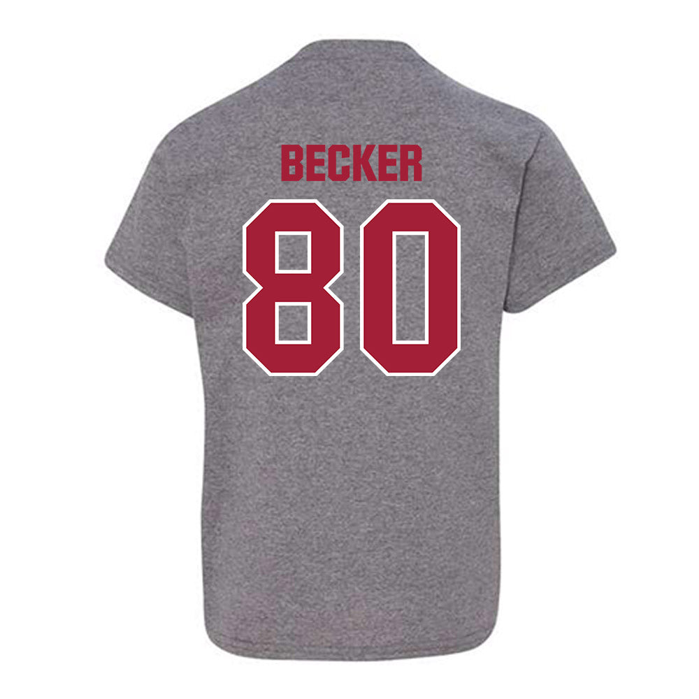 Indiana - NCAA Football : Charlie Becker - Classic Shersey Youth T-Shirt-1