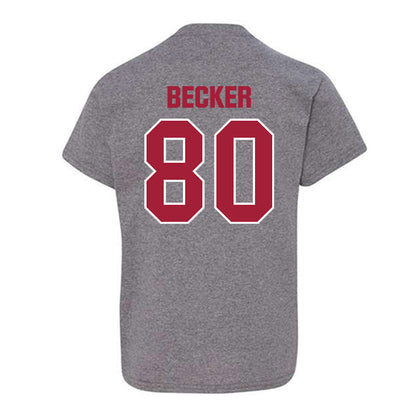 Indiana - NCAA Football : Charlie Becker - Classic Shersey Youth T-Shirt-1