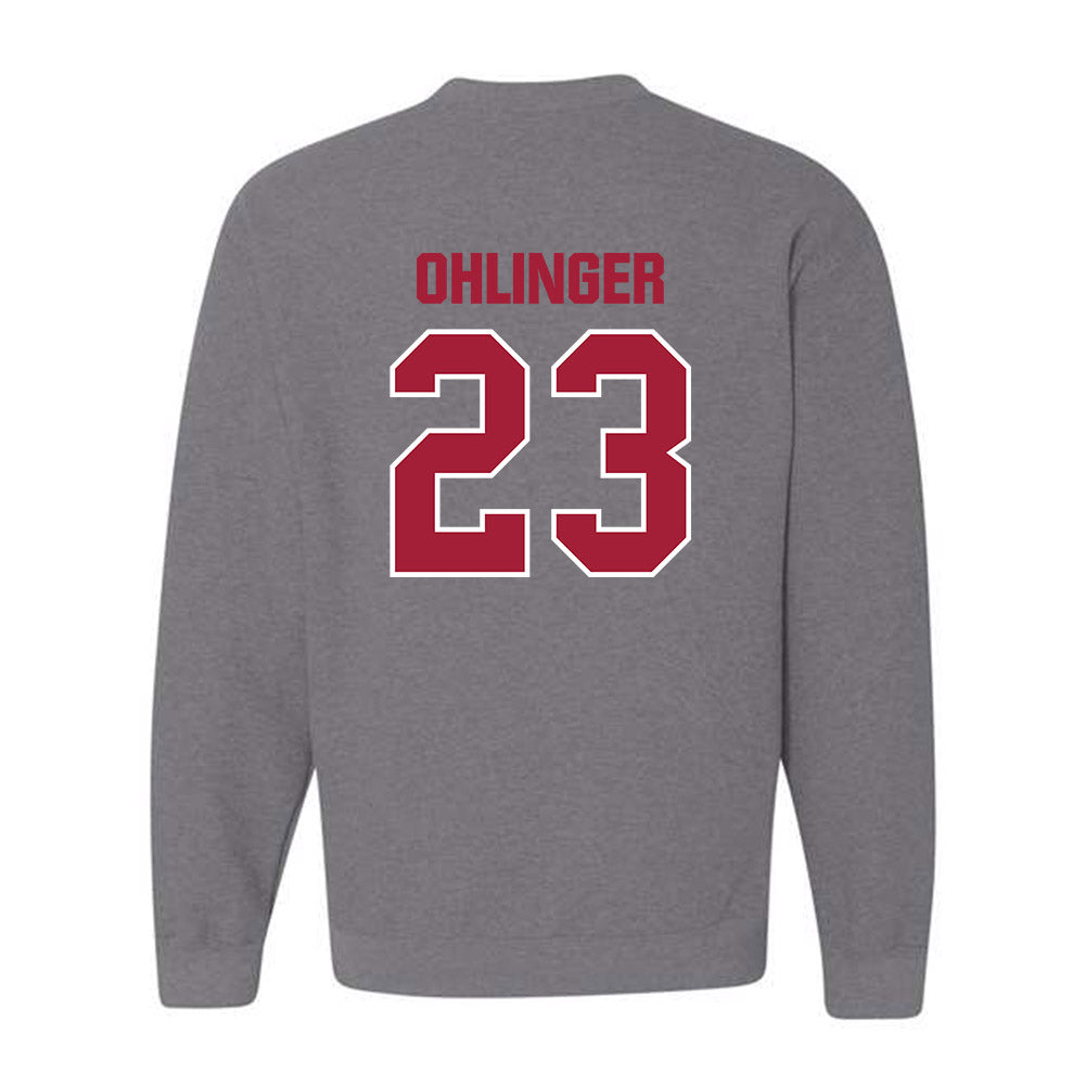 Indiana - NCAA Football : Henry Ohlinger - Classic Shersey Crewneck Sweatshirt-1