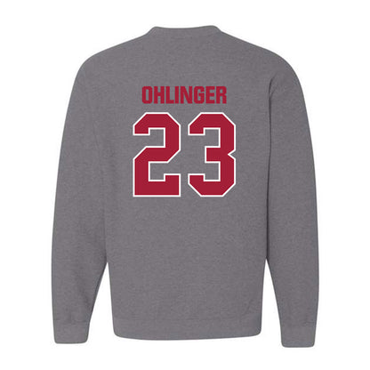 Indiana - NCAA Football : Henry Ohlinger - Classic Shersey Crewneck Sweatshirt-1