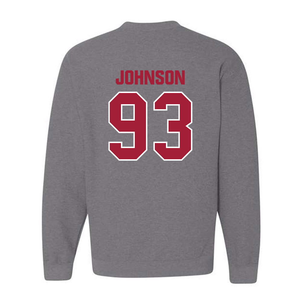 Indiana - NCAA Football : Ronelle Johnson - Classic Shersey Crewneck Sweatshirt-1