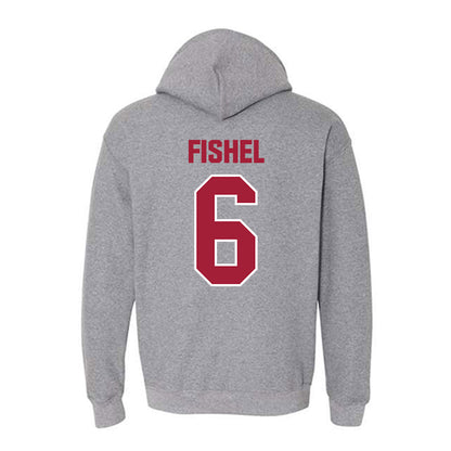 Indiana - NCAA Women's Soccer : Summer Fishel - Classic Shersey Hooded Sweatshirt-1