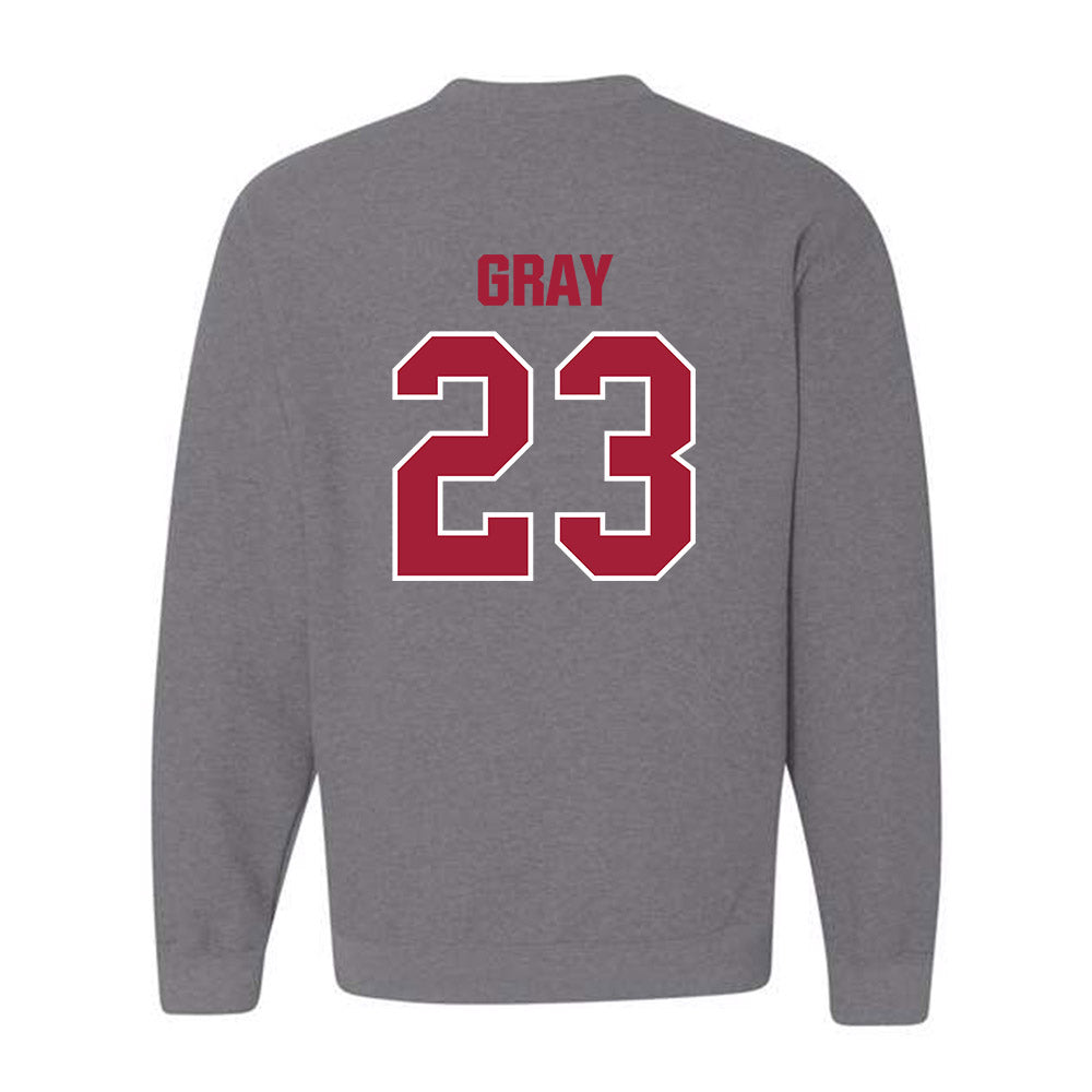 Indiana - NCAA Women's Volleyball : Victoria Gray - Classic Shersey Crewneck Sweatshirt-1