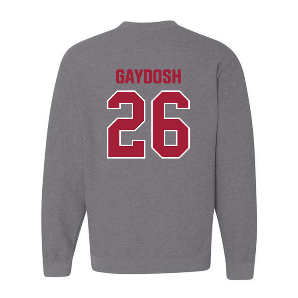Indiana - NCAA Men's Soccer : Drew Gaydosh - Classic Shersey Crewneck Sweatshirt-1