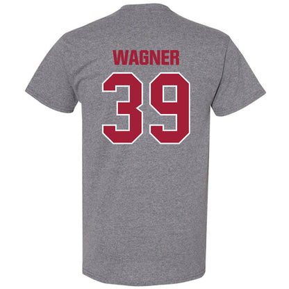 Indiana - NCAA Baseball : Nash Wagner - Classic Shersey T-Shirt-1