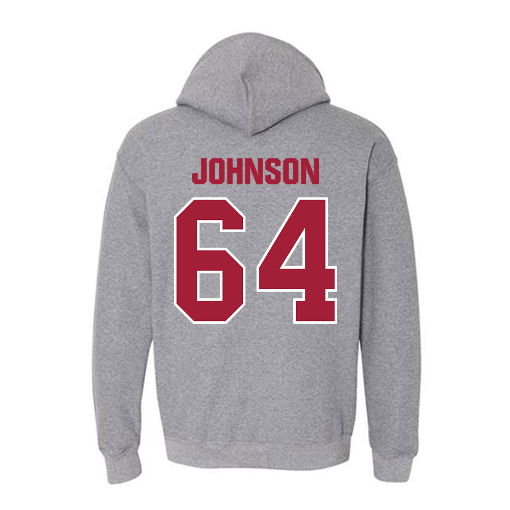 Indiana - NCAA Football : Chance Johnson - Classic Shersey Hooded Sweatshirt-1