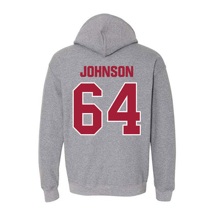 Indiana - NCAA Football : Chance Johnson - Classic Shersey Hooded Sweatshirt-1