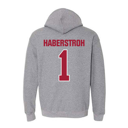 Indiana - NCAA Softball : Hannah Haberstroh - Classic Shersey Hooded Sweatshirt-1