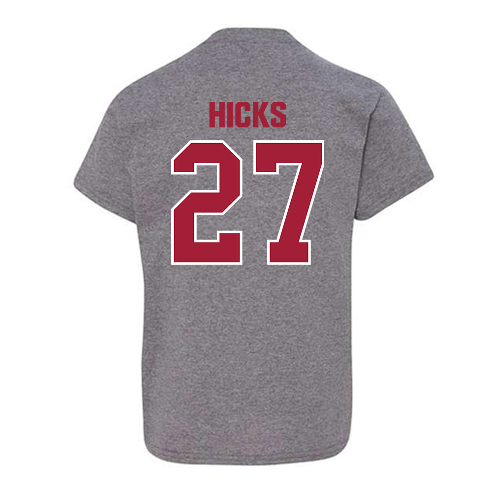 Indiana - NCAA Football : Kasmir Hicks - Classic Shersey Youth T-Shirt-1