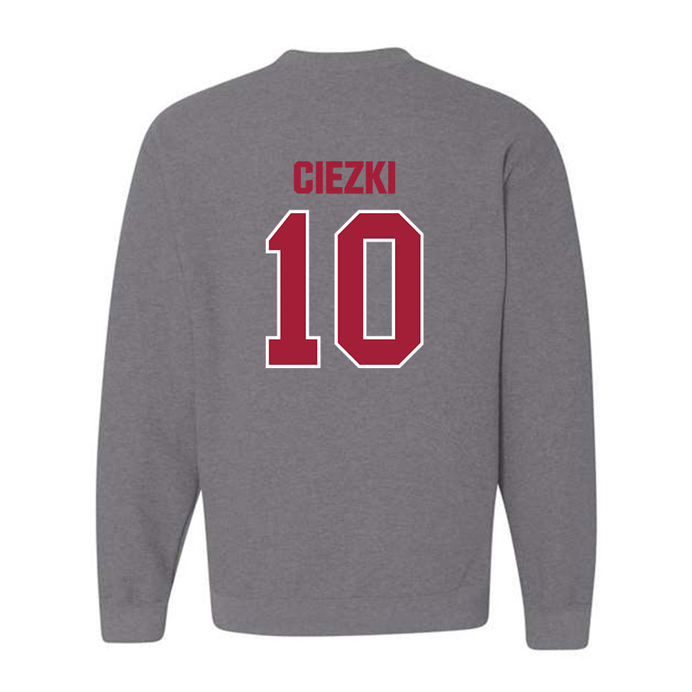 Indiana - NCAA Women's Basketball : Shay Ciezki - Classic Shersey Crewneck Sweatshirt-1