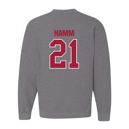 Indiana - NCAA Women's Soccer : Grace Hamm - Classic Shersey Crewneck Sweatshirt-1