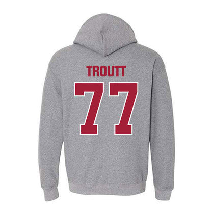Indiana - NCAA Softball : Ella Troutt - Classic Shersey Hooded Sweatshirt-1