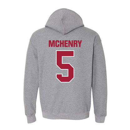 Indiana - NCAA Men's Soccer : Nicholas McHenry - Classic Shersey Hooded Sweatshirt-1