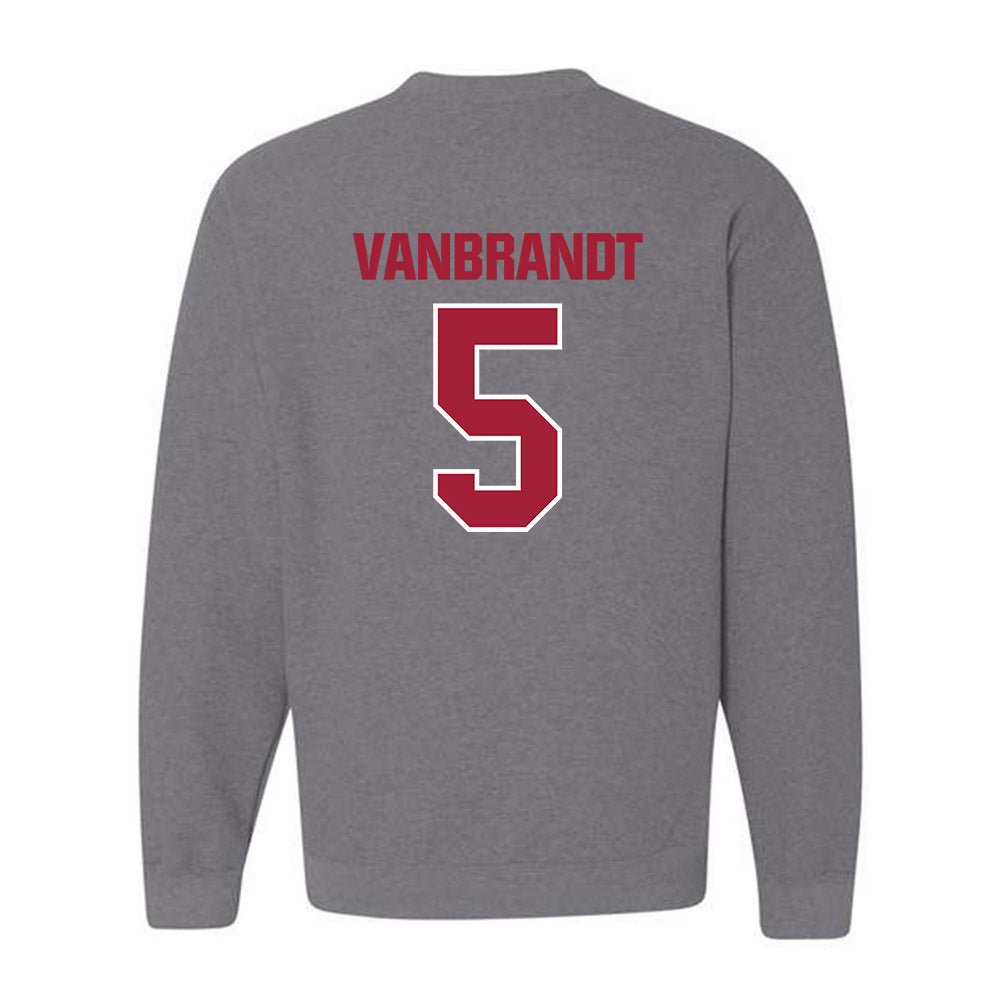 Indiana - NCAA Softball : Aly VanBrandt - Classic Shersey Crewneck Sweatshirt-1