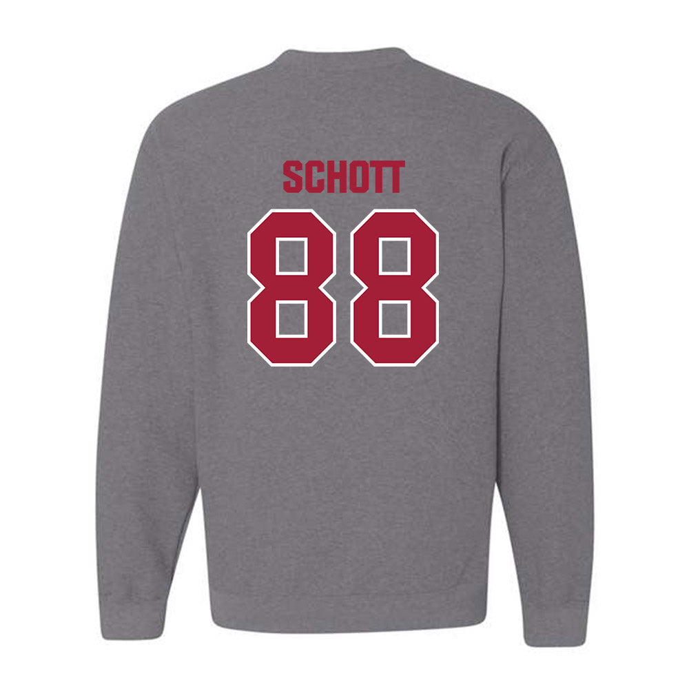 Indiana - NCAA Football : Brock Schott - Classic Shersey Crewneck Sweatshirt-1