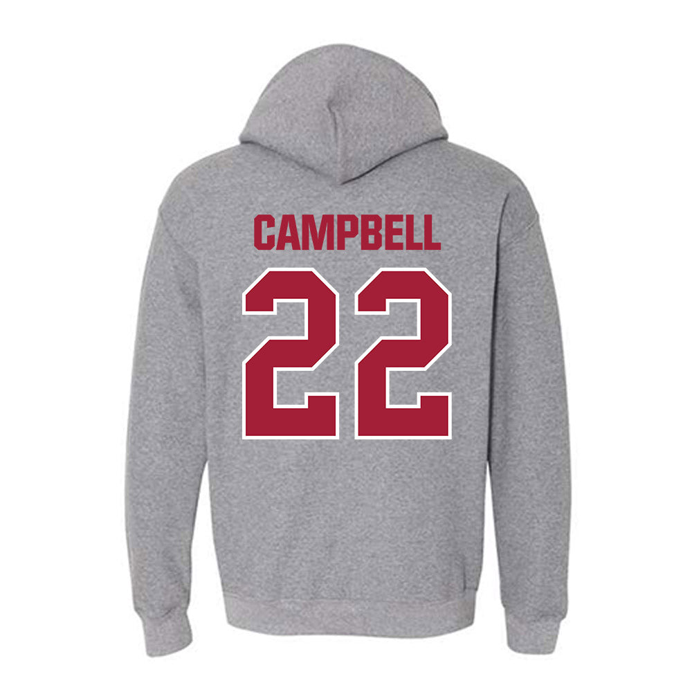 Indiana - NCAA Football : Jayreon Campbell - Classic Shersey Hooded Sweatshirt-1