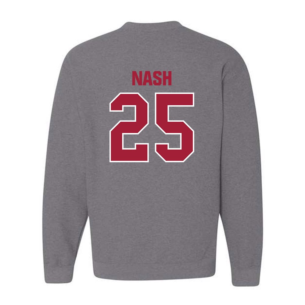 Indiana - NCAA Softball : Nevaeh Nash - Classic Shersey Crewneck Sweatshirt-1