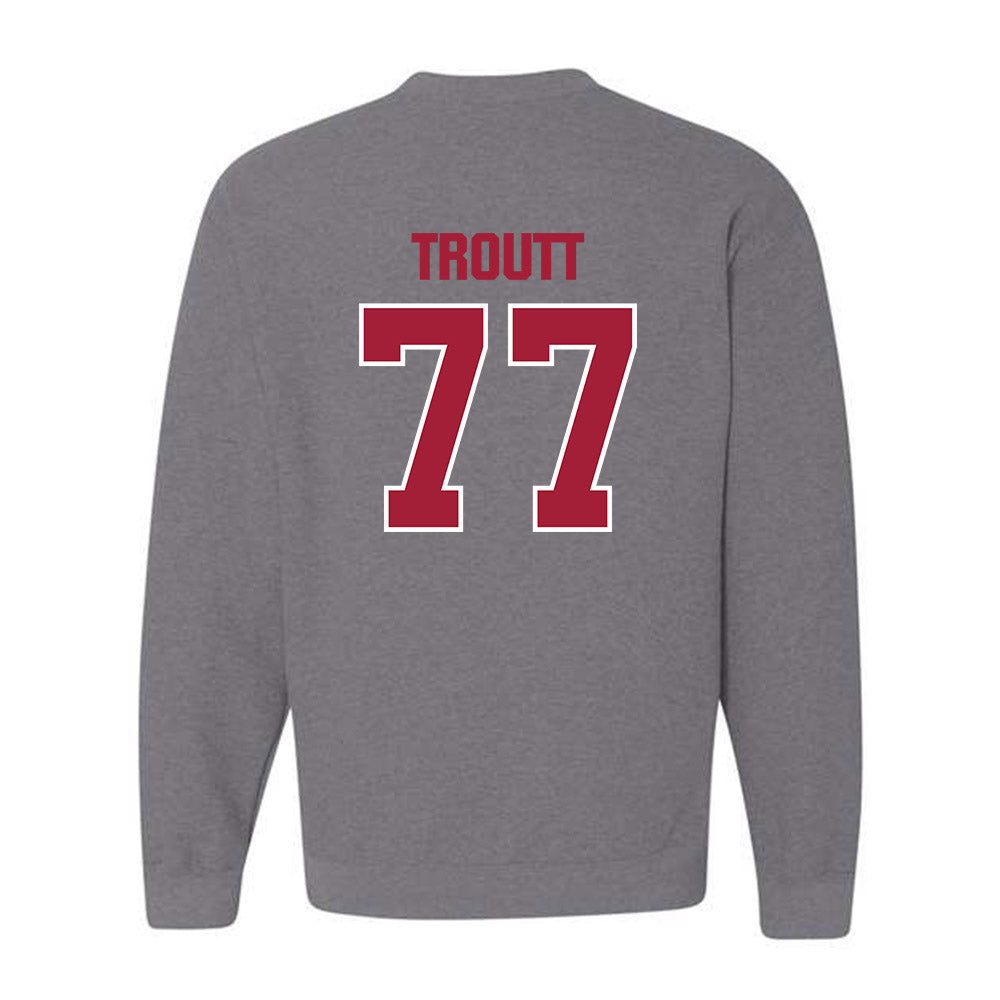 Indiana - NCAA Softball : Ella Troutt - Classic Shersey Crewneck Sweatshirt-1