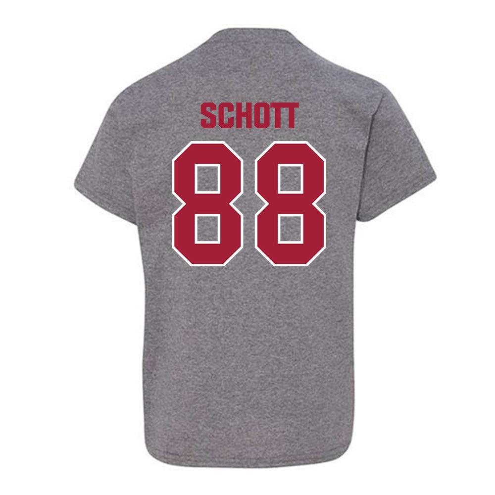Indiana - NCAA Football : Brock Schott - Classic Shersey Youth T-Shirt-1