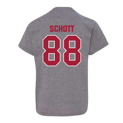 Indiana - NCAA Football : Brock Schott - Classic Shersey Youth T-Shirt-1