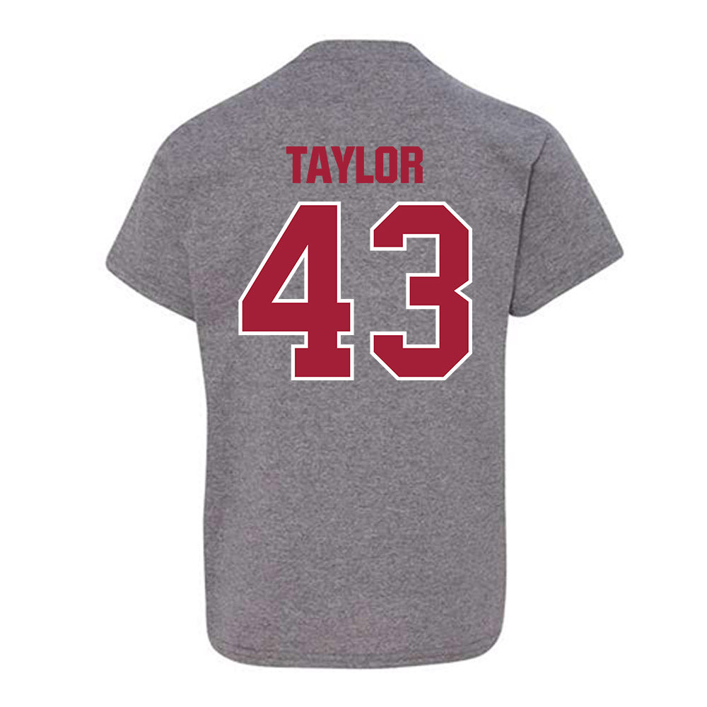 Indiana - NCAA Football : Bryce Taylor - Classic Shersey Youth T-Shirt-1