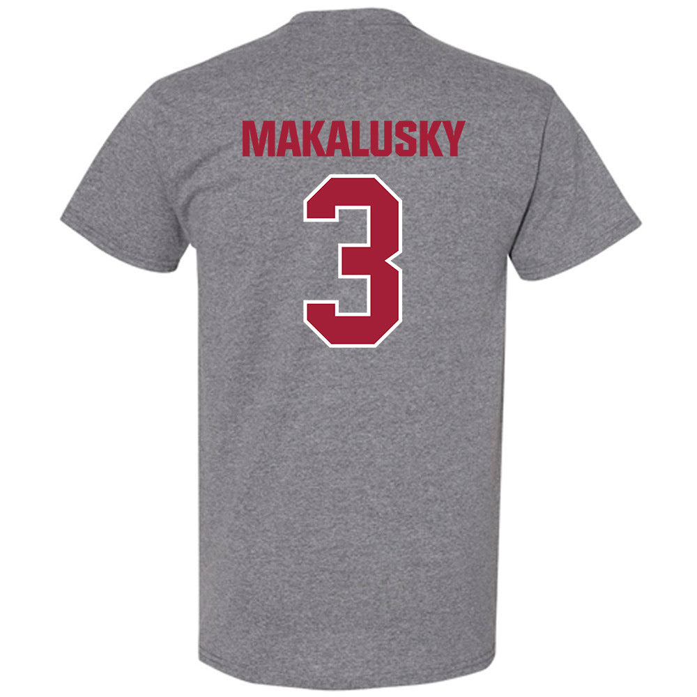Indiana - NCAA Women's Basketball : Maya Makalusky - Classic Shersey T-Shirt-1