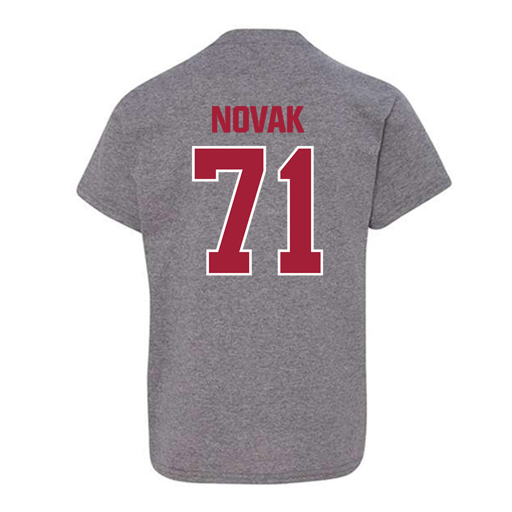 Indiana - NCAA Football : Benjamin Novak - Classic Shersey Youth T-Shirt-1
