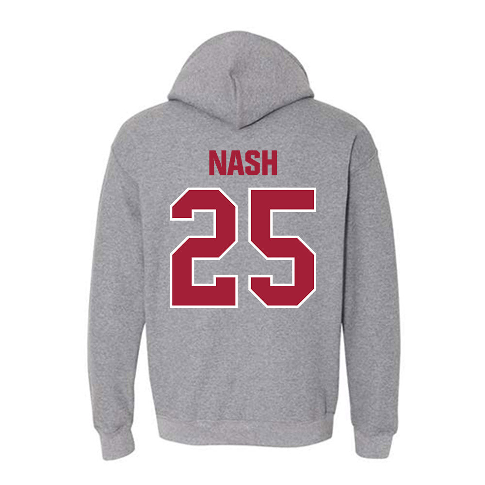 Indiana - NCAA Softball : Nevaeh Nash - Classic Shersey Hooded Sweatshirt-1