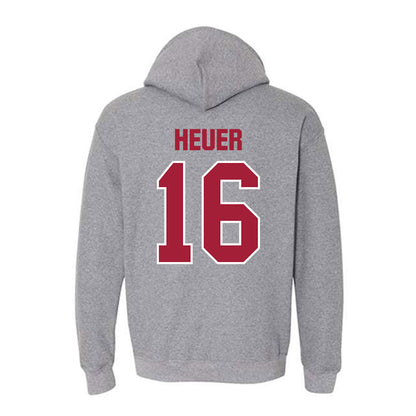 Indiana - NCAA Men's Soccer : Charles Heuer - Classic Shersey Hooded Sweatshirt-1