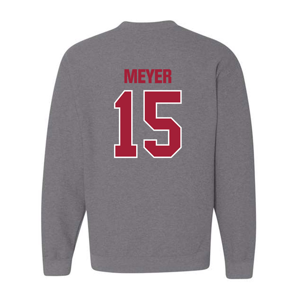 Indiana - NCAA Softball : Brynn Meyer - Classic Shersey Crewneck Sweatshirt-1