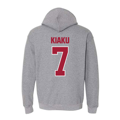 Indiana - NCAA Women's Basketball : Jerni Kiaku - Classic Shersey Hooded Sweatshirt-1