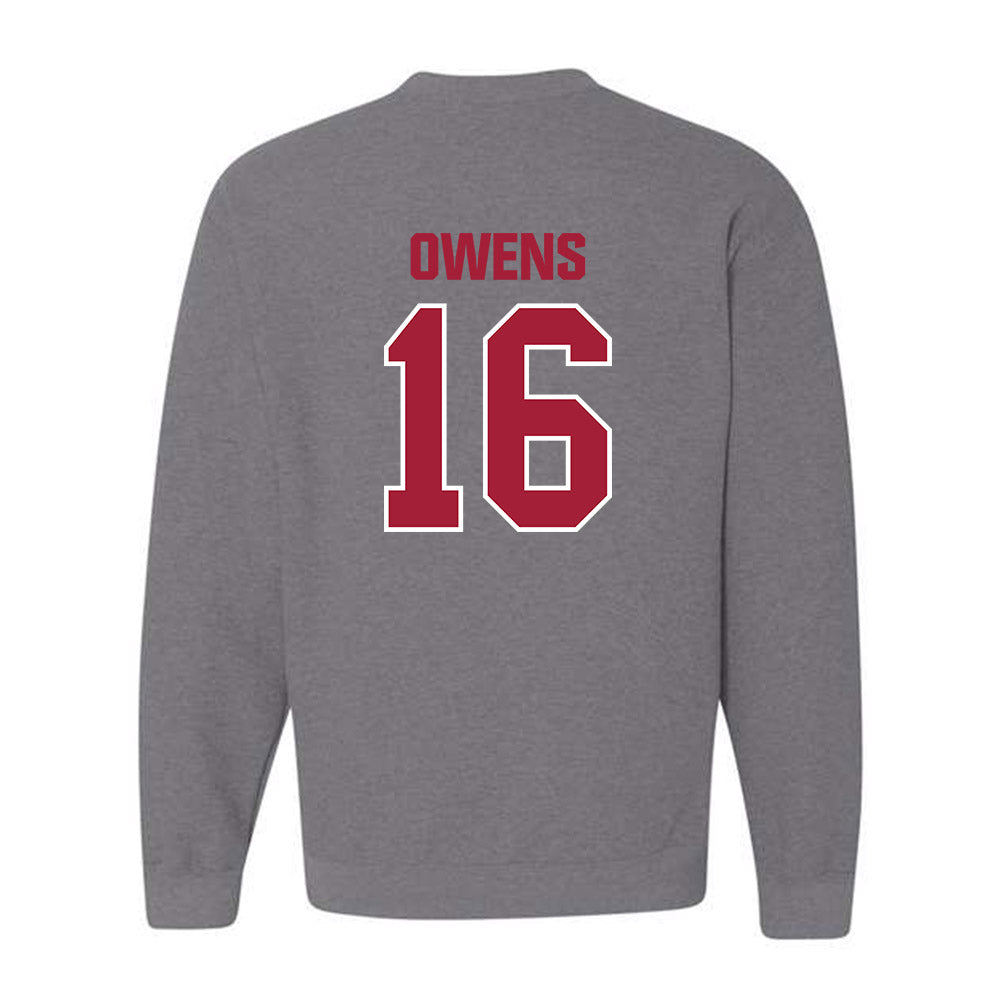 Indiana - NCAA Football : Jamar Owens - Classic Shersey Crewneck Sweatshirt-1