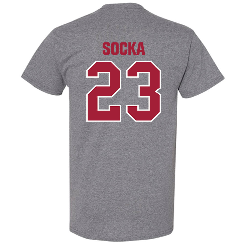 Indiana - NCAA Women's Basketball : Zania Socka - Classic Shersey T-Shirt-1