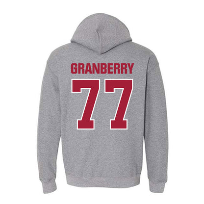 Indiana - NCAA Women's Volleyball : Kiki Granberry - Classic Shersey Hooded Sweatshirt-1
