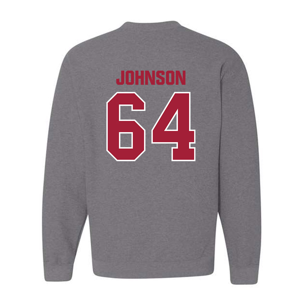 Indiana - NCAA Football : Chance Johnson - Classic Shersey Crewneck Sweatshirt-1