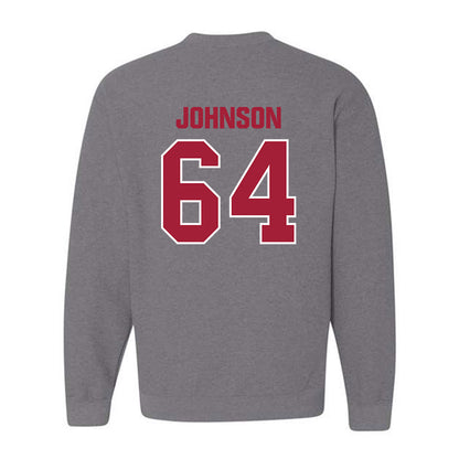 Indiana - NCAA Football : Chance Johnson - Classic Shersey Crewneck Sweatshirt-1