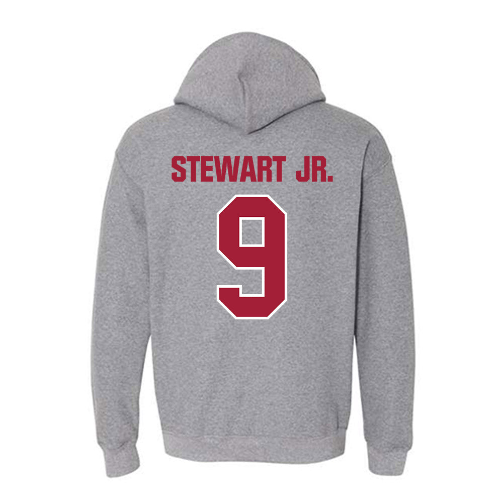 Indiana - NCAA Football : Seaonta Stewart Jr. - Classic Shersey Hooded Sweatshirt-1